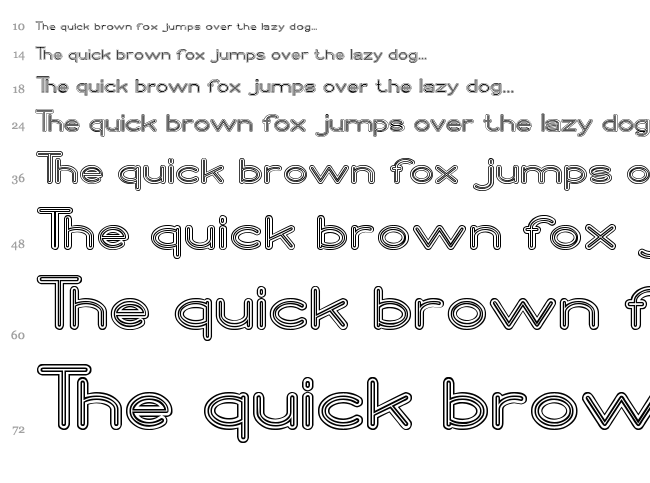 Read Book font waterfall
